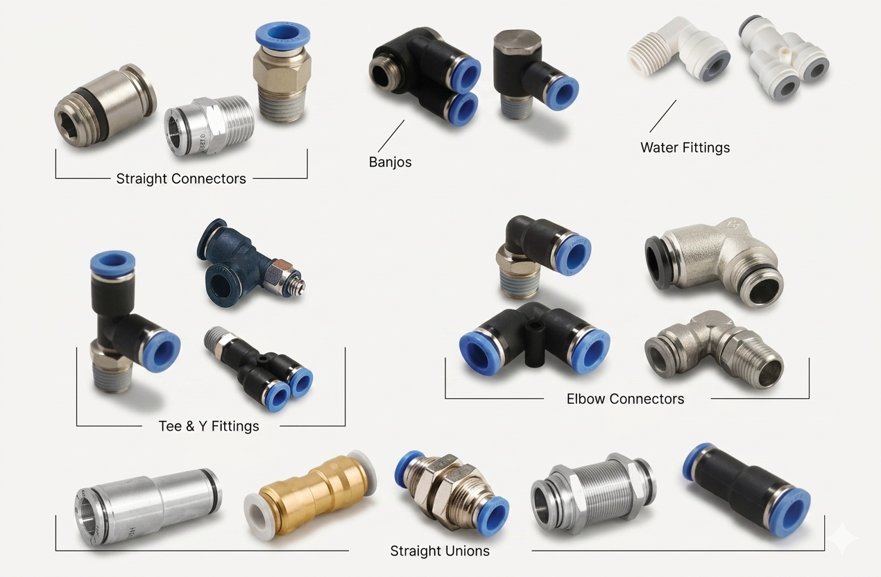 Push-to-Connect Fittings — representative product photo